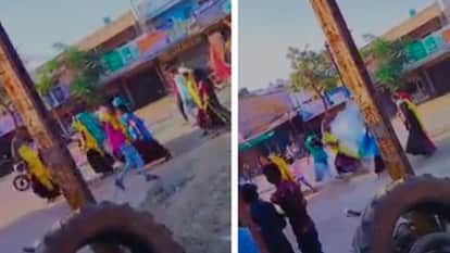 Jhabua: Burning firecrackers thrown at tribal girls, four youths arrested after the video went viral