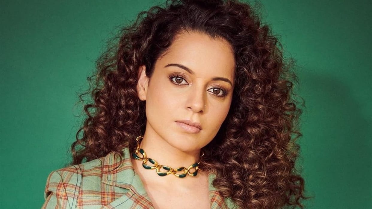 kangana ranaut foot slips while looking for the location for shooting of emergency