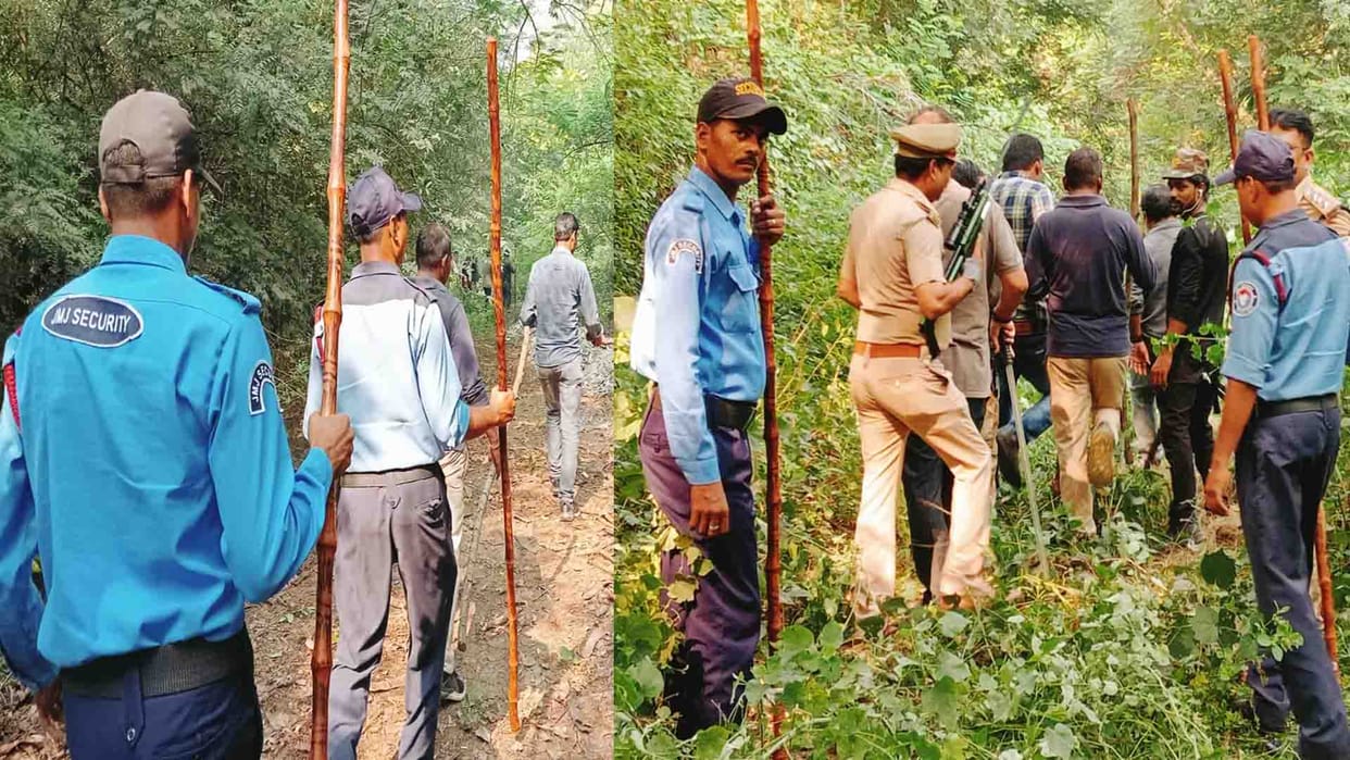 Kanpur: Leopard reached NSI, forest department and zoo team started search