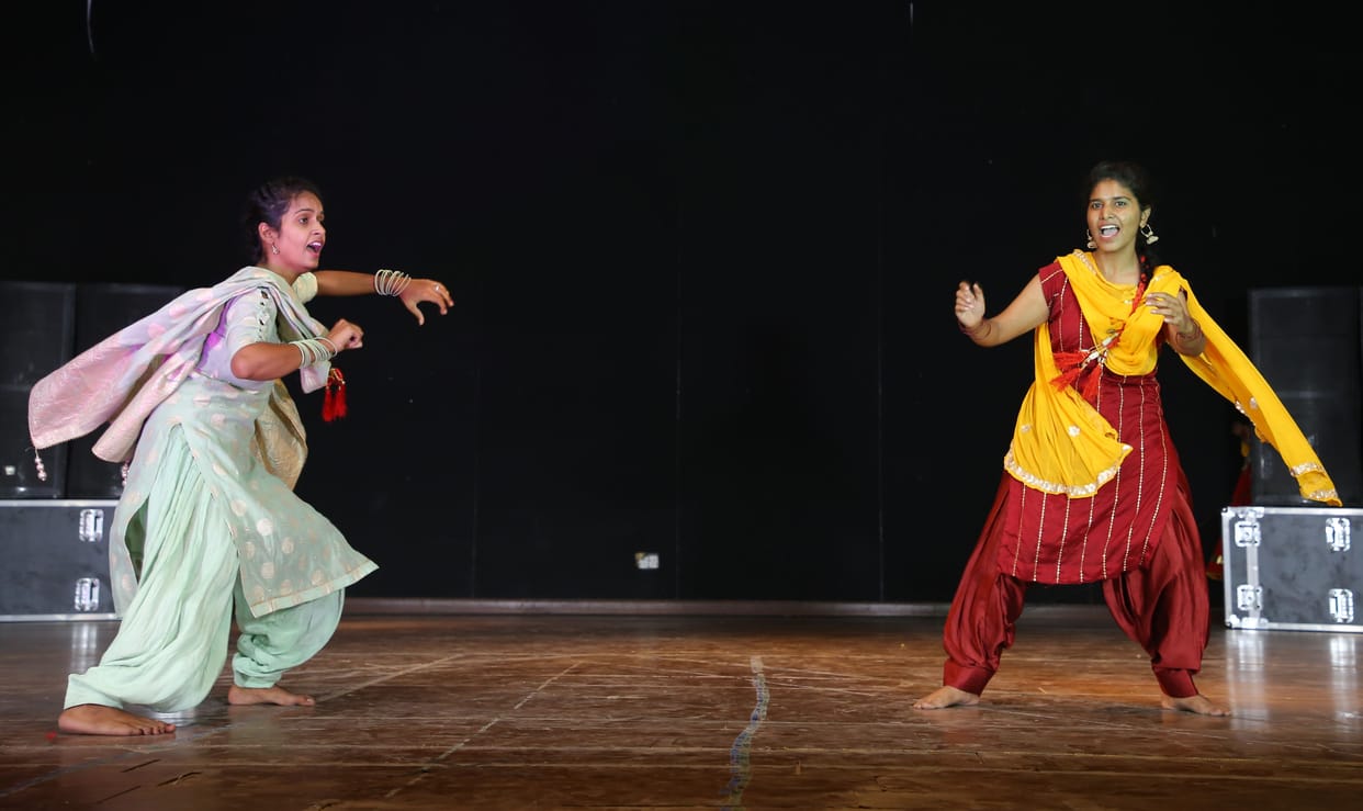 In the first phase of talent search in KLP College, students scattered