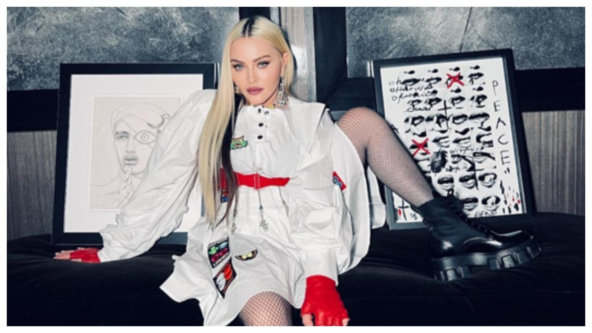 American singer songwriter Madonna shares bold photos goes viral on social media