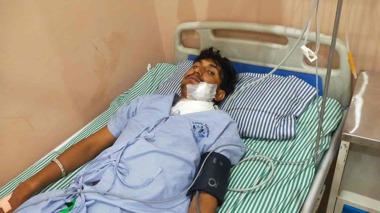 Youth shot and injured while campaigning for election
