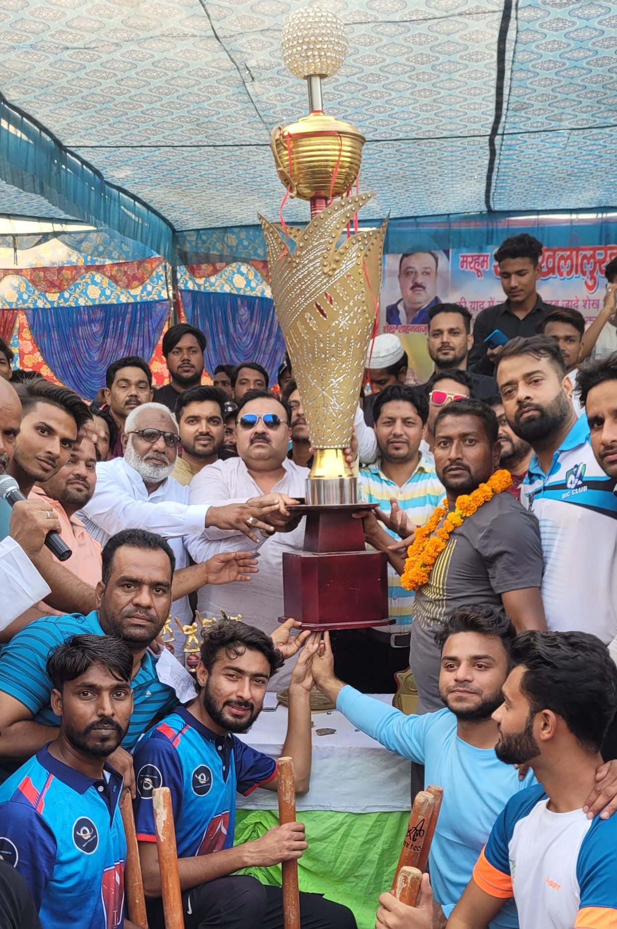 Nagina Nagina Club won the cricket tournament