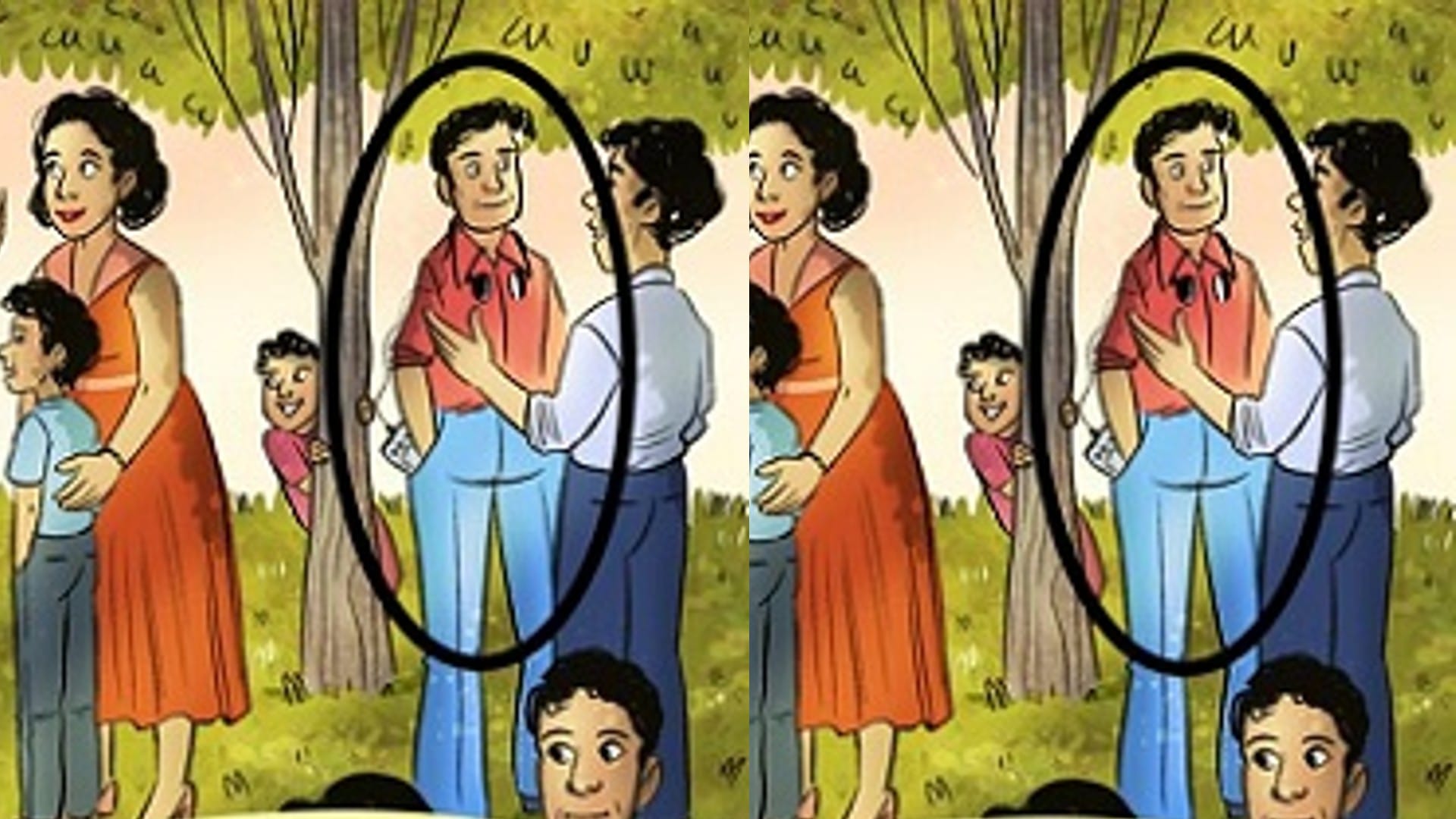 Optical Illusion: Spot who is from future in 1950s picture in 9 seconds