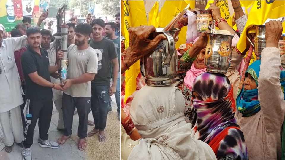 Supporters are campaigning in a unique way in Panchayat elections in Panipat