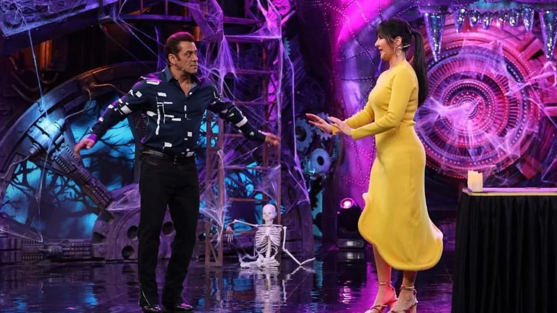 Bigg Boss 16 Salman khan want to spy katrina kaif husband vicky kaushal promoting phone bhoot ishaan siddhanth