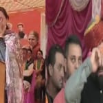 भाजपा प्रत्याशी शशि बाला व हंसराज मंच पर हुए भावुक।