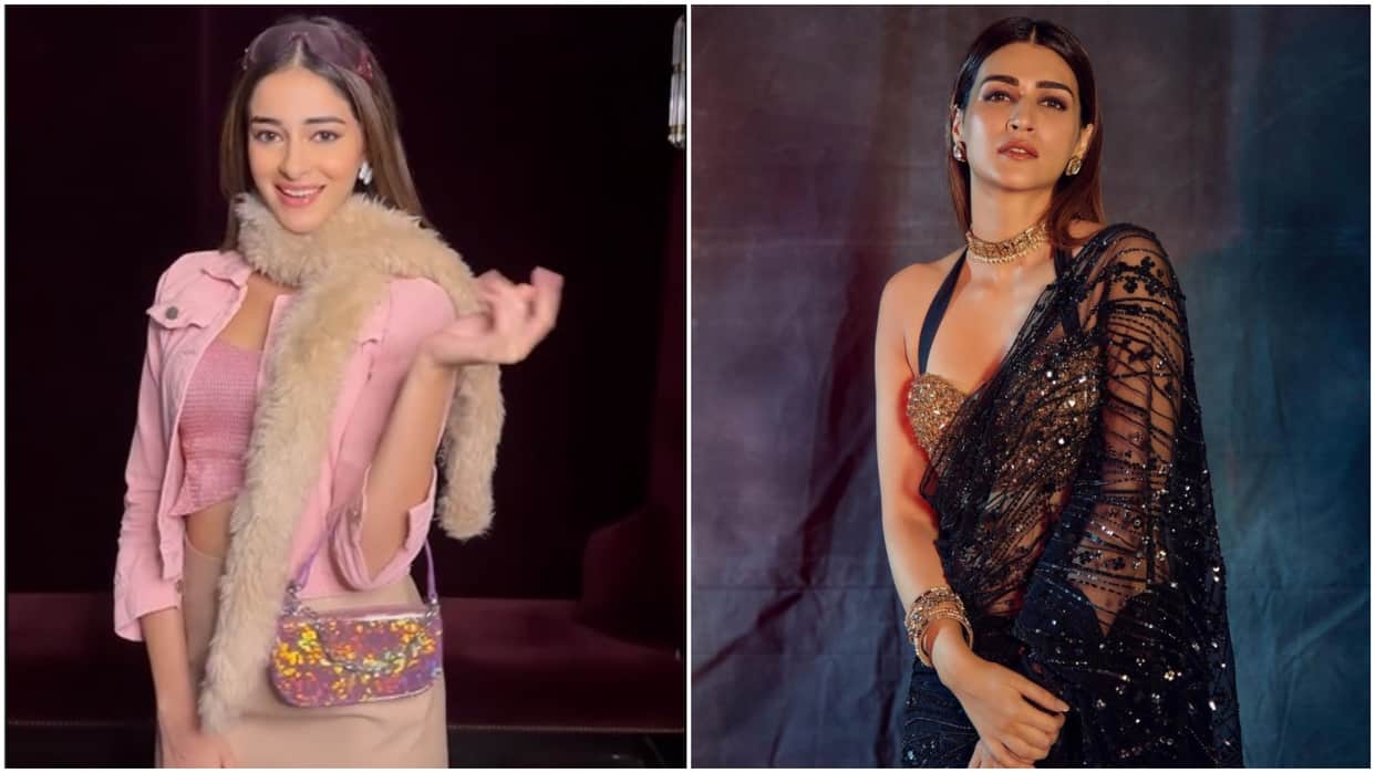Photos of the day Birthday girl ananya panday k3g poo look and kriti sanon desi avatar janhvi kapoor mili