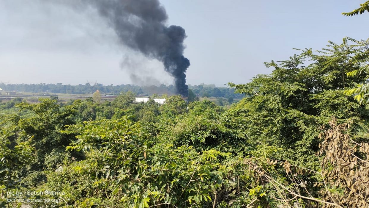 Ankita murder case accused Pulkit Arya factory Fire in Rishikesh Uttarakhand news in hindi