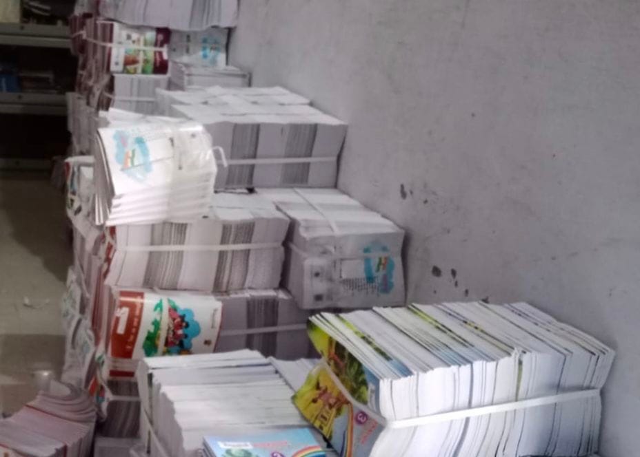 The bags of the students of council schools are empty, the books are locked in the rooms