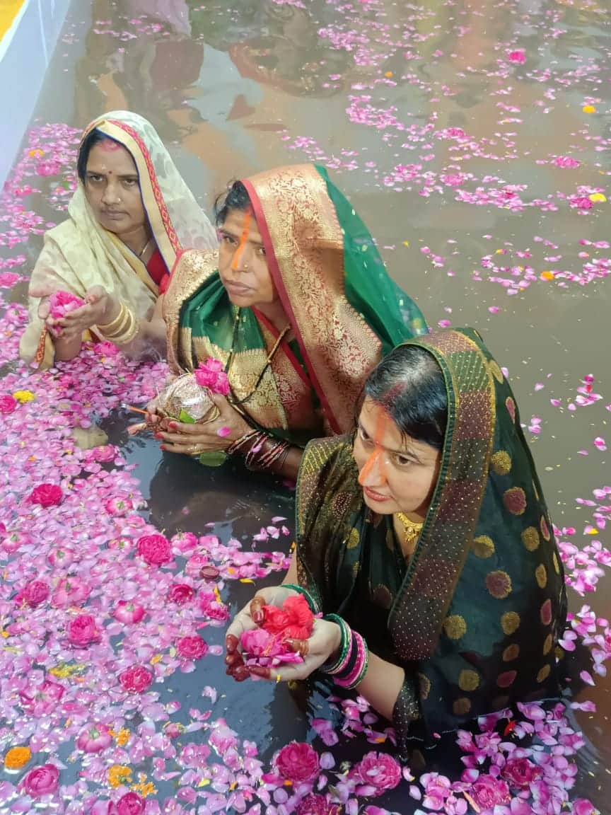 MP News: Chhath celebrated in Madhya Pradesh too