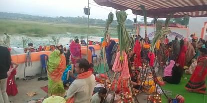 MP News: Chhath celebrated in Madhya Pradesh too