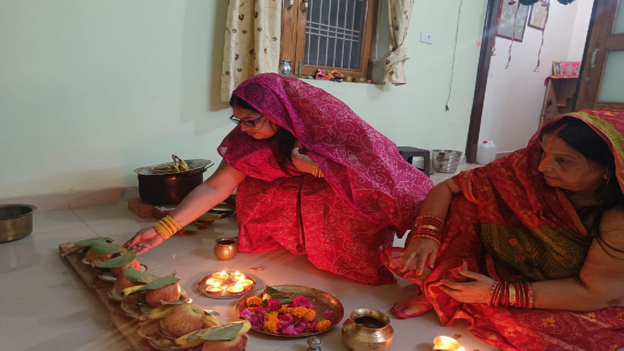 Chhath festival 2022: Today the fasting will offer arghya to the setting sun, the form of the fair is visible