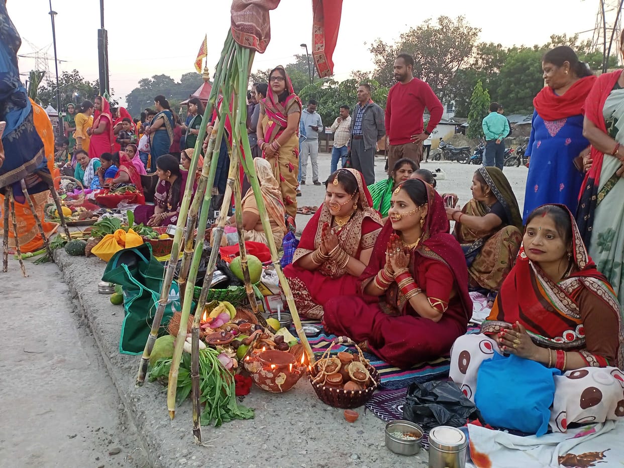 Chchath Pujan in Kumaun