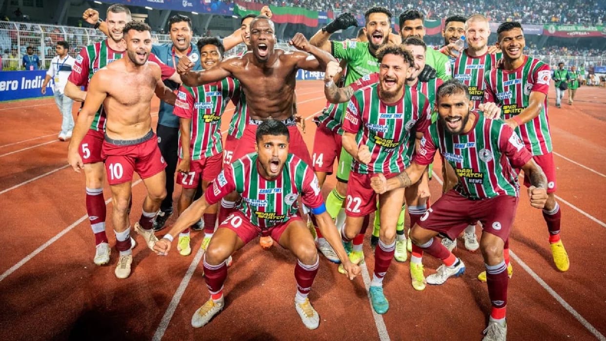 ISL Kolkata Derby ATK Mohun Bagan thrash arch rivals East Bengal for the fifth time in a row