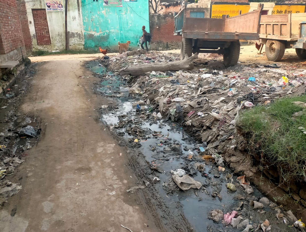Dengue spread in Aryapuri countryside