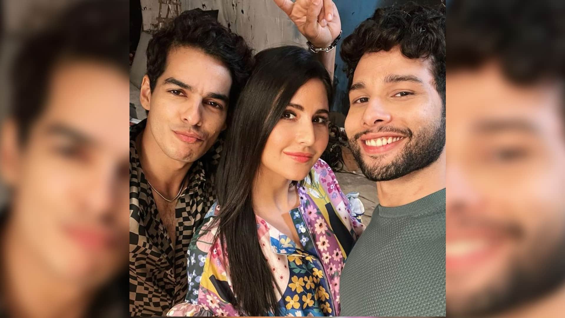 Phone Bhoot Katrina Kaif delivers Vicky Kaushal Uri Dialogue Ishaan Siddhant film promotion video gets viral