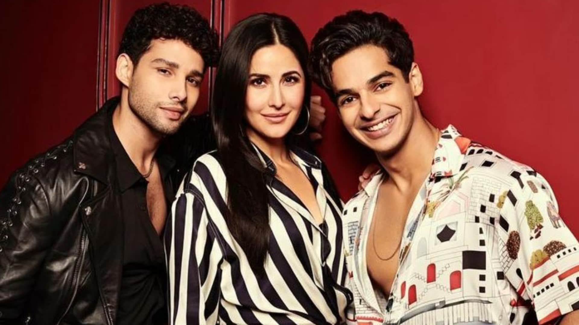 Phone Bhoot Katrina Kaif delivers Vicky Kaushal Uri Dialogue Ishaan Siddhant film promotion video gets viral