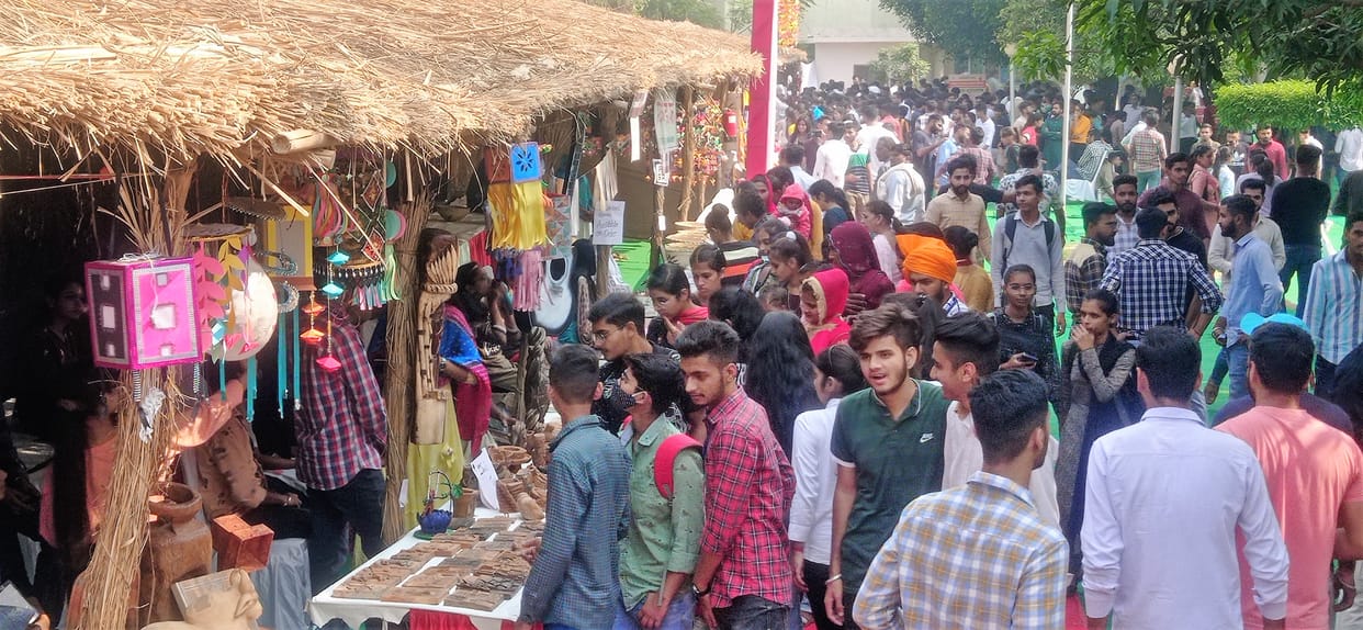 Choco churma, jaggery pudding and the taste of native curd Bhalle in Ratnavali festival, Kurukshetra