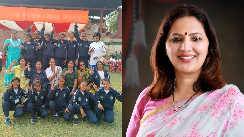 KGBS team won gold medal in Kabaddi in Moon School Olympics Agra