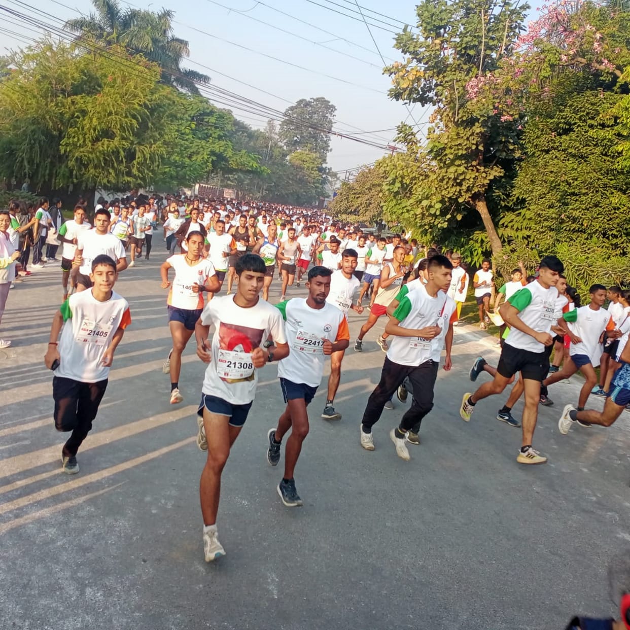 TATA Mumbai Marathon begins from Chhatrapati Shivaji Maharaj Terminus, in Mumbai