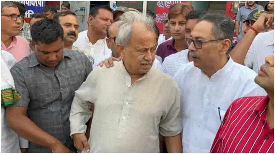 Minister Subhash Garg minor stroke health deteriorated in Bharatpur jaipur