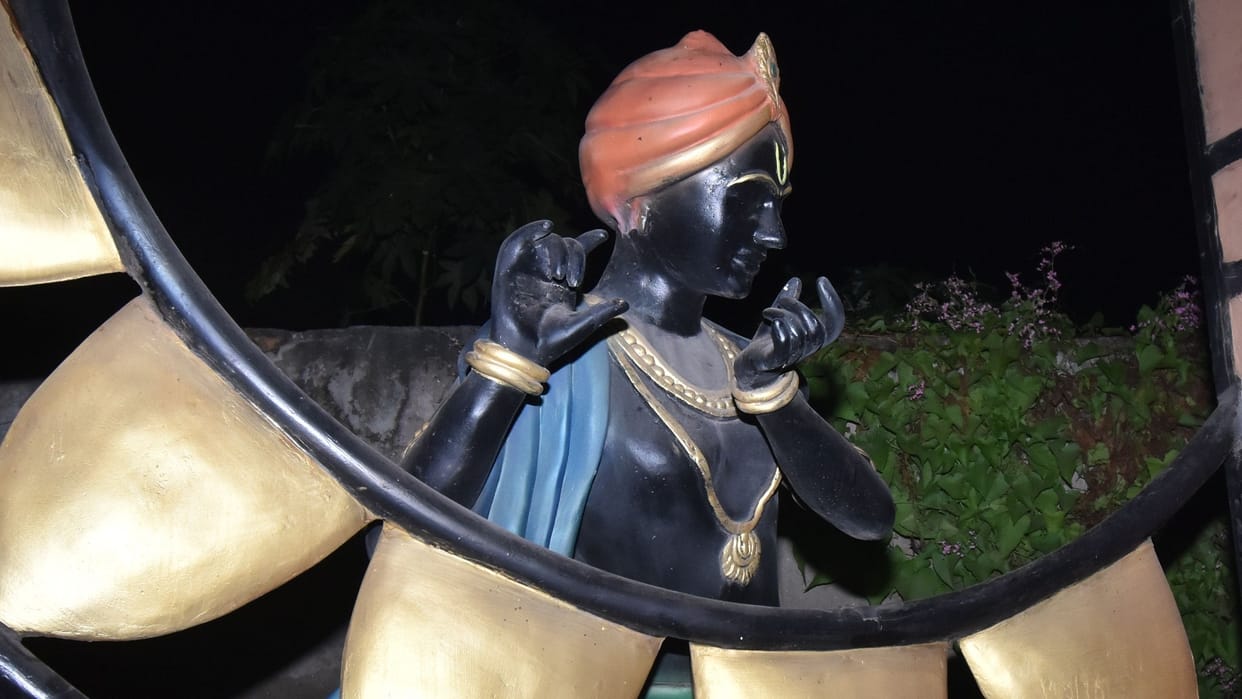 Kanha's murli was stolen again this month the PDA had given a new banshi