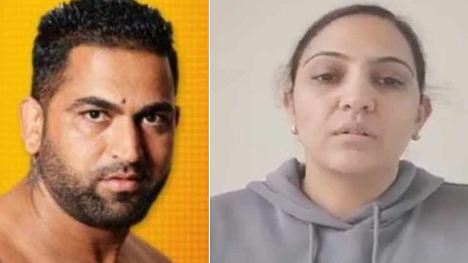 Kabaddi player Sandeep Nangal Ambian wife raised questions on police on social media live