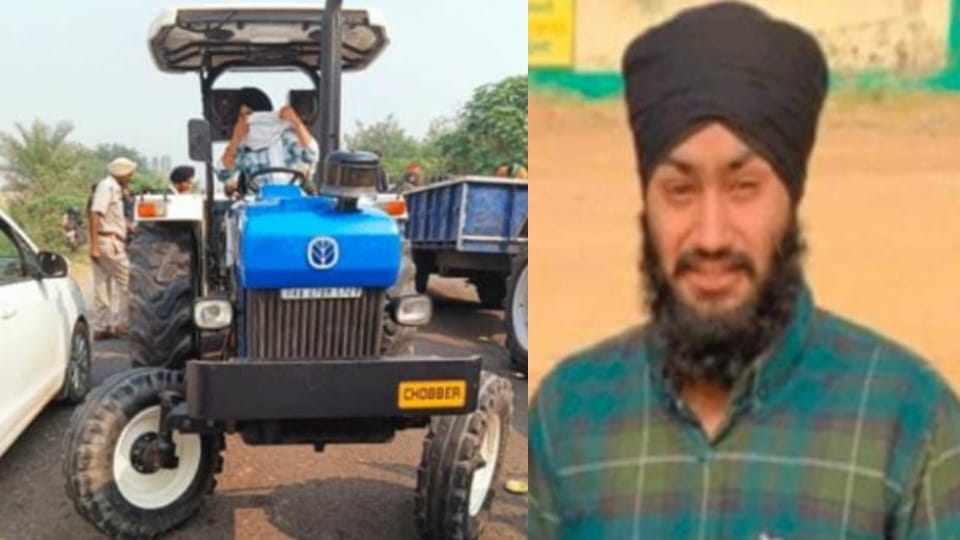 Man hit by tractor died in Kapurthala