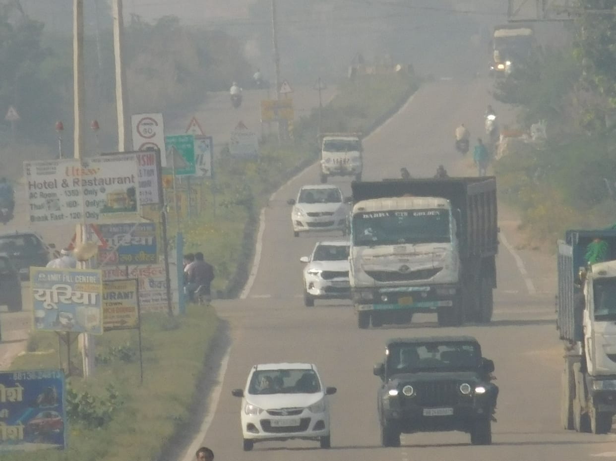 The level of pollution has not decreased, the air condition is very bad