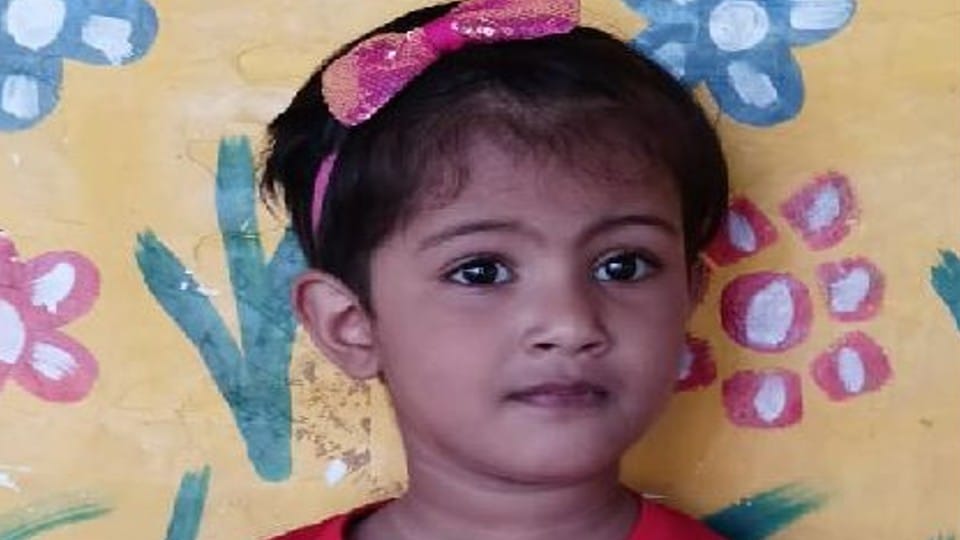 two and a half year old google girl shouryanshi know know every state capitals in agra