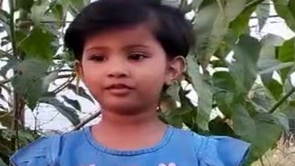 two and a half year old google girl shouryanshi know know every state capitals in agra