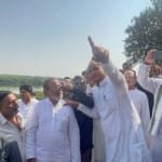घटना स्थल पर पहुंचे सीएम अशोक गहलोत।