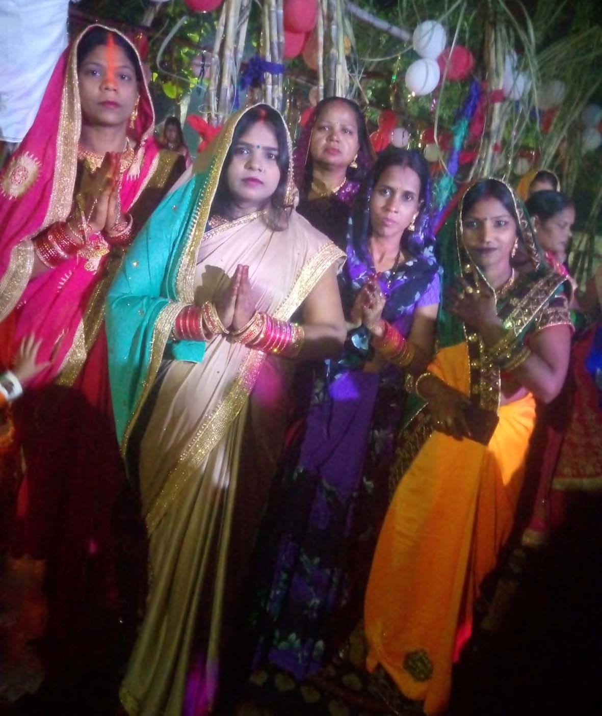 Aligarh: Accept the offering of Arghya, O Sun God...