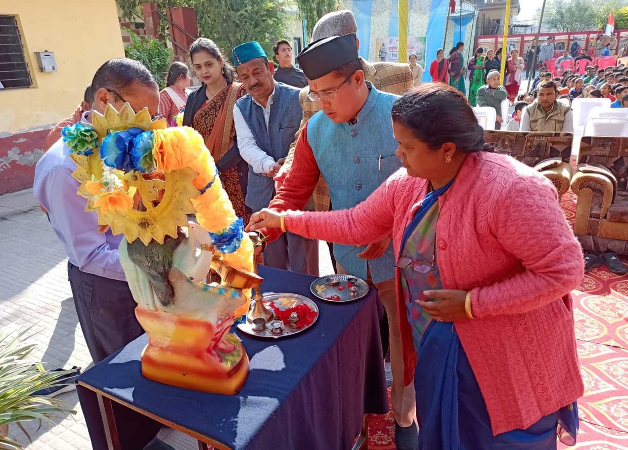 Painting Comptition in Bageshwar School