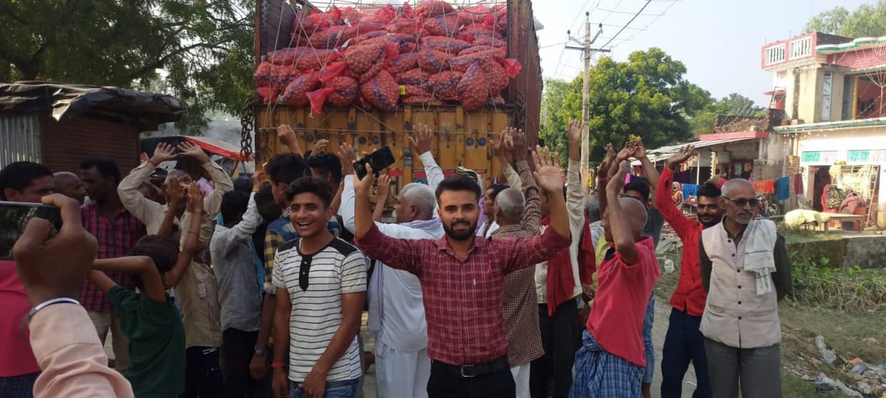 Villagers said, don't want bailout, truck full of goods returned