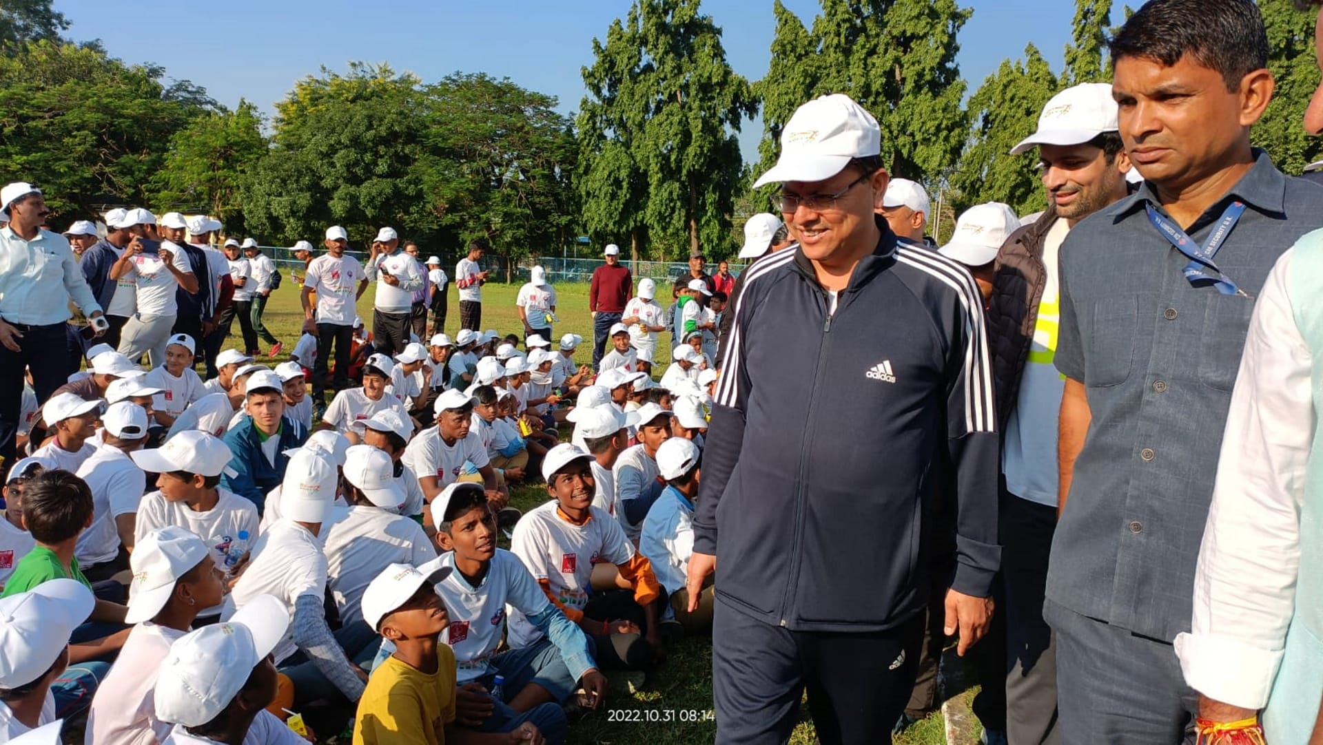 Sardar Vallabhbhai Patel Jayanti run for unity CM Dhami shows green signal Uttarakhand News in hindi