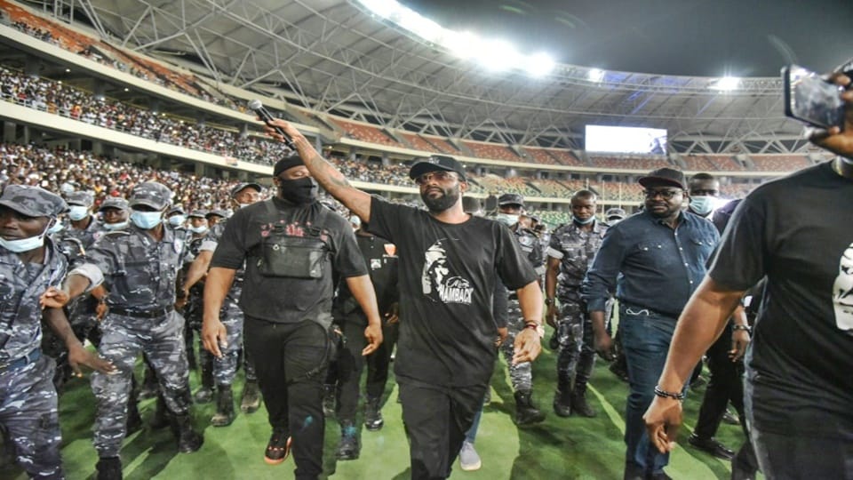Many People were killed in a crush at an overcrowded stadium concert in Kinshasa, Congo