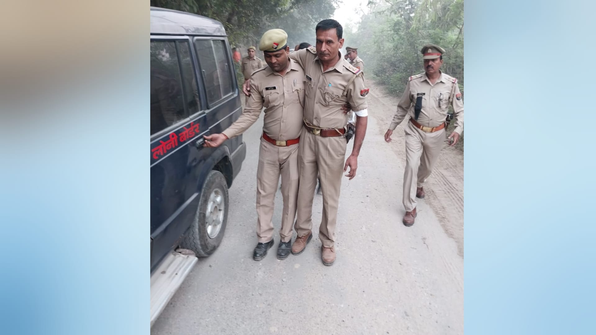 The miscreant Anil Painda was shocked to see Ghaziabad police, then said - lets take it