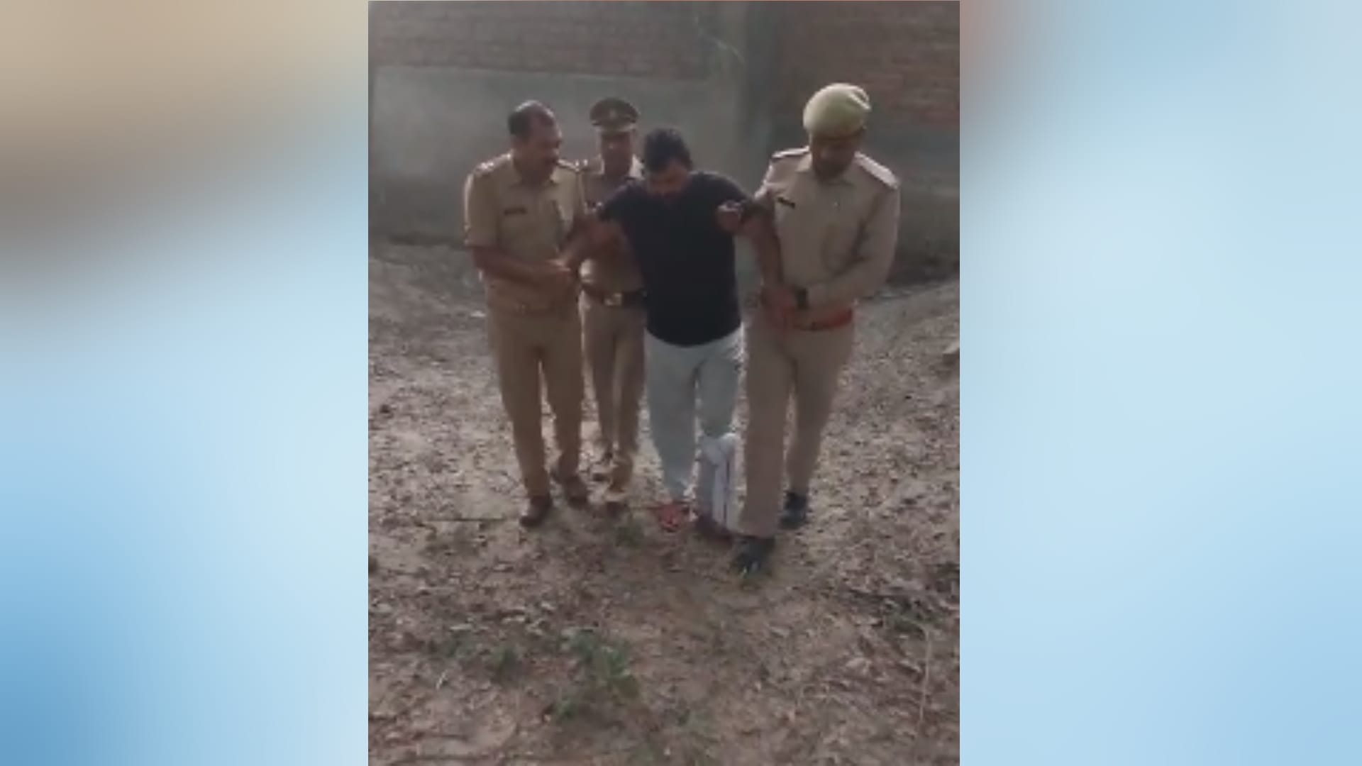 The miscreant Anil Painda was shocked to see Ghaziabad police, then said - lets take it