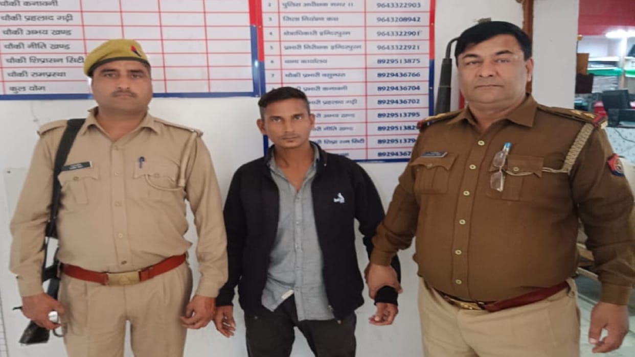 The friend killed security guard for keeping a wrong eye on his wife in Ghaziabad