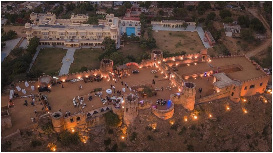 Hansika Motwani Wedding Venue Details Mundota Fort Sohail Kathuria in Jaipur