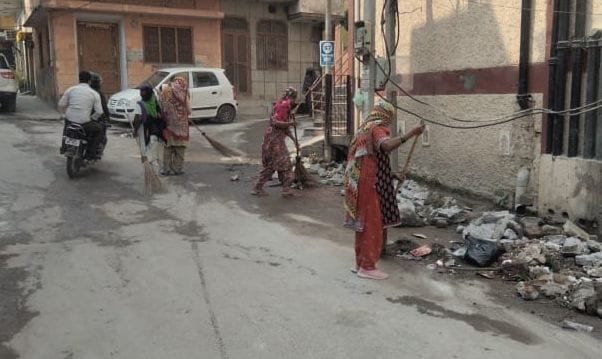 Cleaners returned to work, garbage picked up from the streets in Sonipat and Gohana