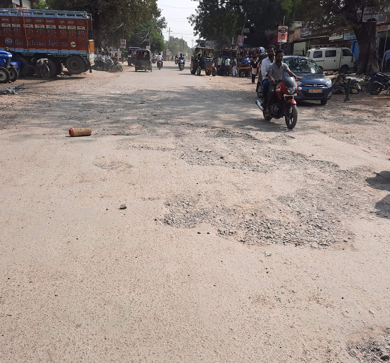The roads of the district are dilapidated, how will they free the pit in 15 days?