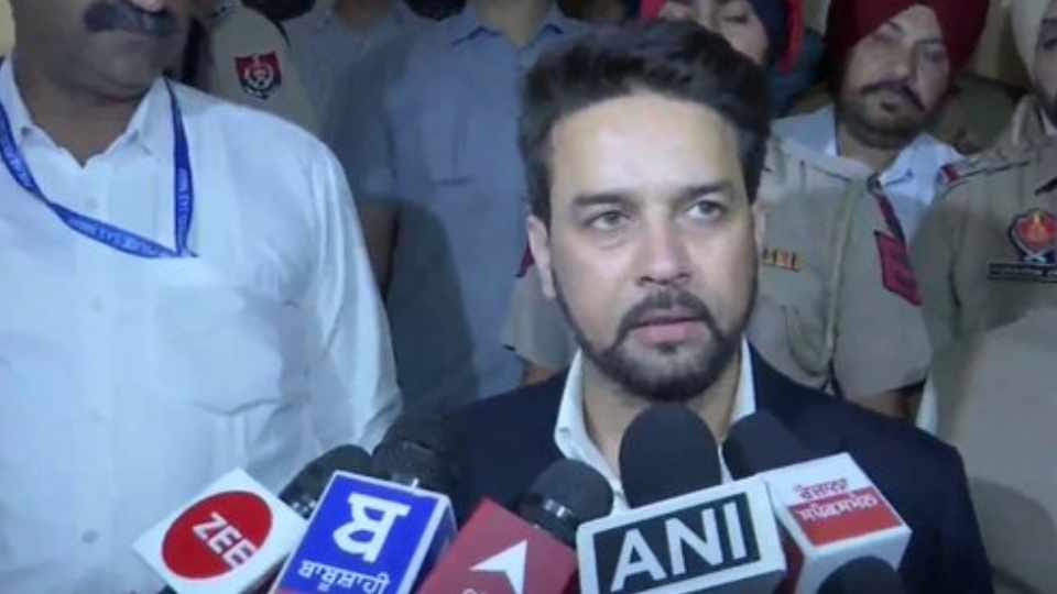 Union Minister Anurag Thakur attend closing ceremony of Clean India 2.0 Program in Mohali