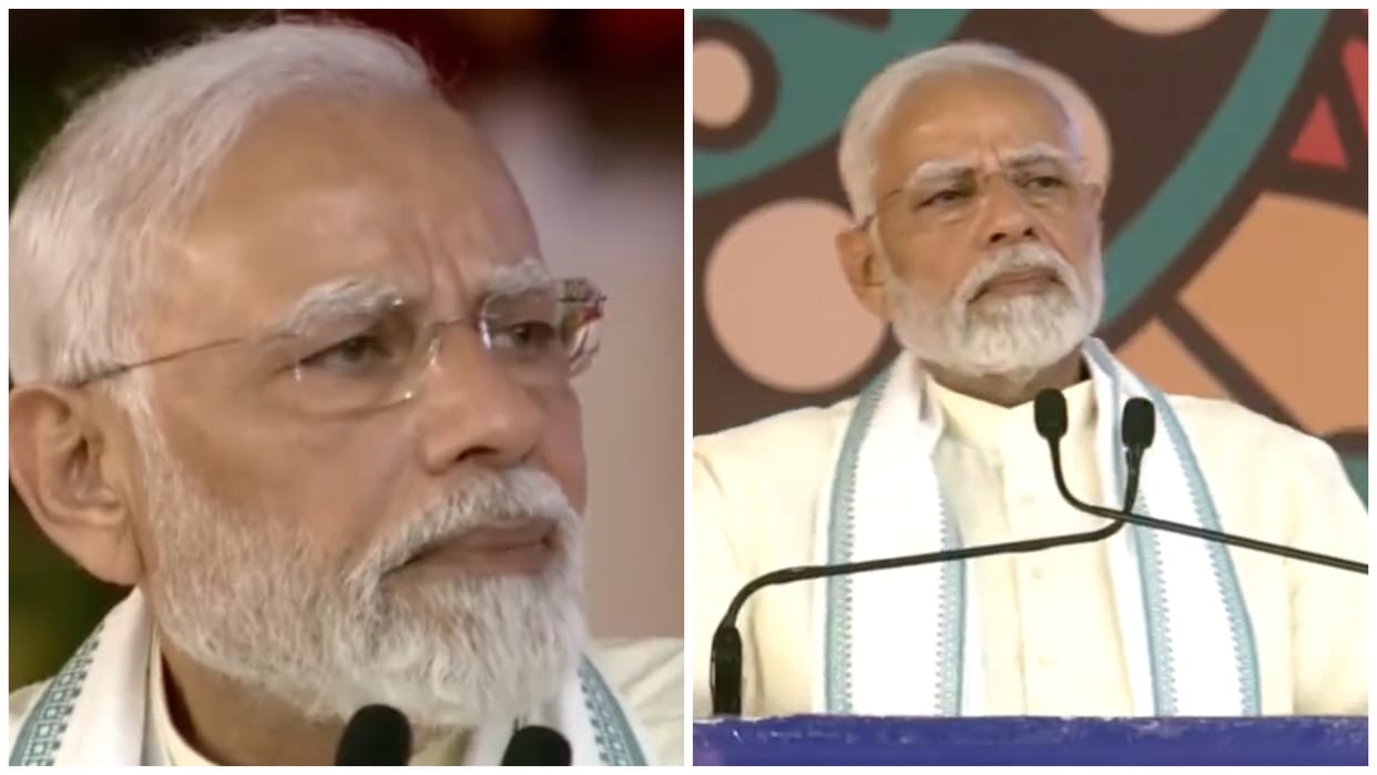 PM Narendra Modi gets emotional over Morbi Bridge Collapse launches several projects in Gujarat Banaskantha