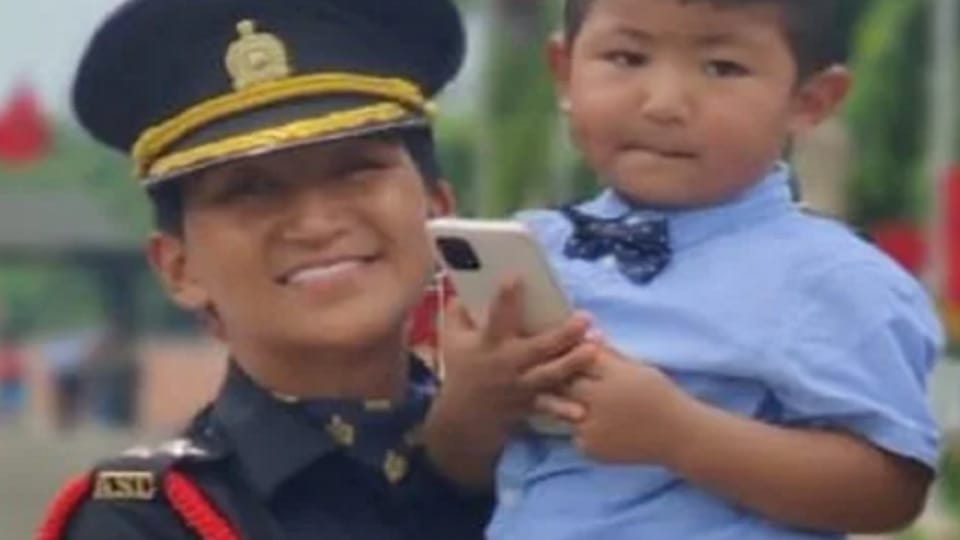 Rigzin Chorol: Wearing army uniform to make husband's dream come true
