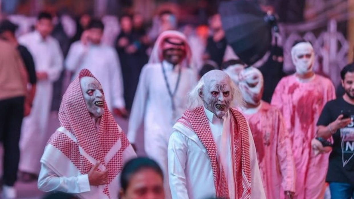 Muslims around the world expressed their displeasure over celebrating Halloween party in Saudi Arabia