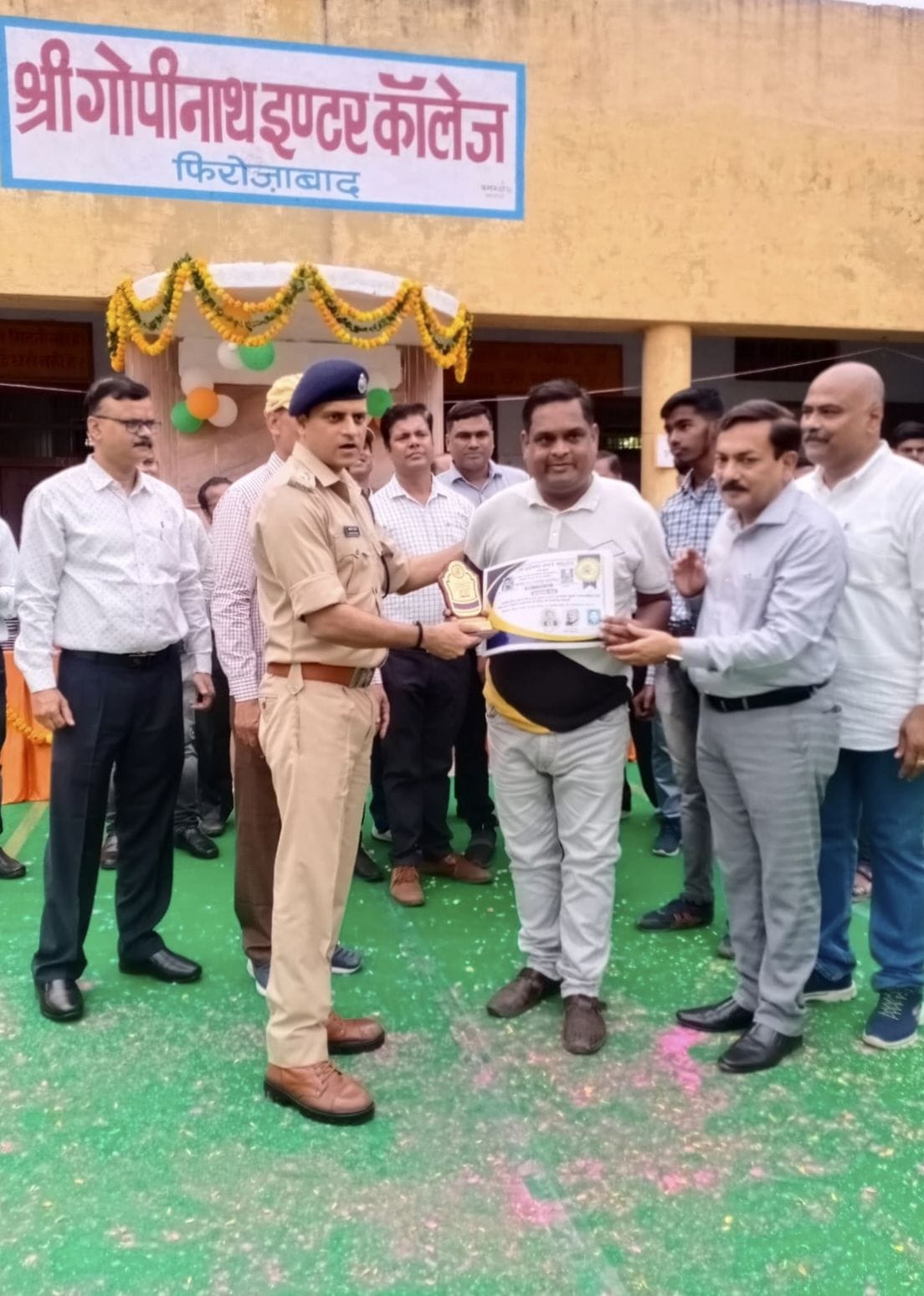 Social worker, ancient student honored on the birth anniversary of educationist Gopinath Vaslas