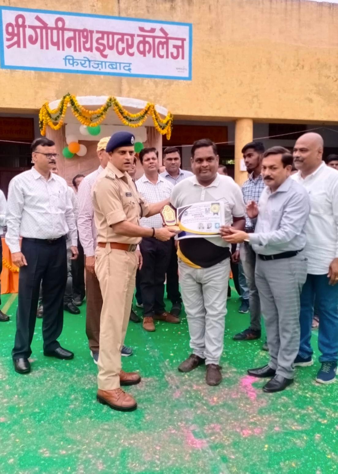 Social worker, ancient student honored on the birth anniversary of educationist Gopinath Vaslas